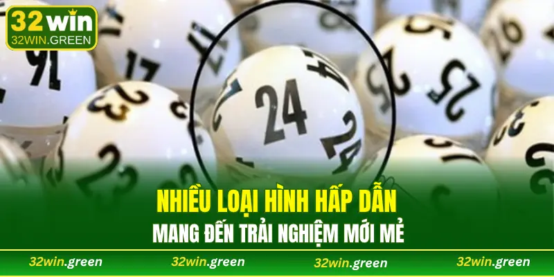 Nhiều loại hình hấp dẫn, mang đến trải nghiệm mới mẻ
