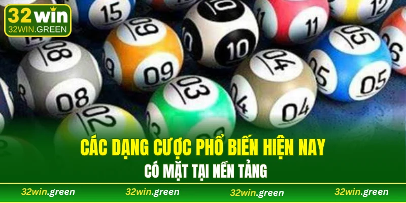 Tổng hợp 3 hình thức cược phổ biến tại nhà cái
