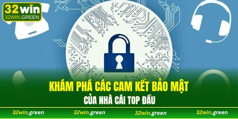 Top 3 cam kết về chính sách bảo mật 32WIN nổi bật