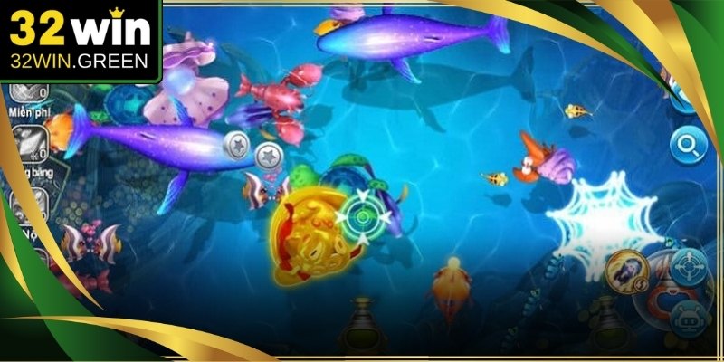 Các phòng và cấp độ bàn chơi trong Bắn Cá H5