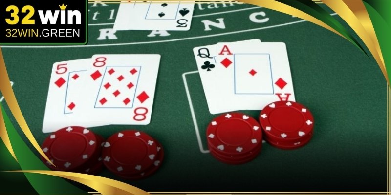 Giao diện bàn chơi Blackjack 32Win trực tuyến sang trọng chuẩn quốc tế