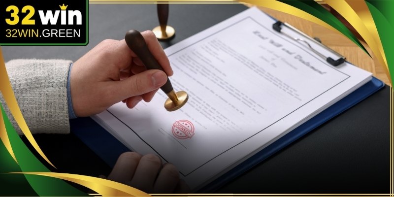Thương hiệu 32Win tự hào sở hữu đầy đủ các chứng chỉ kinh doanh uy tín